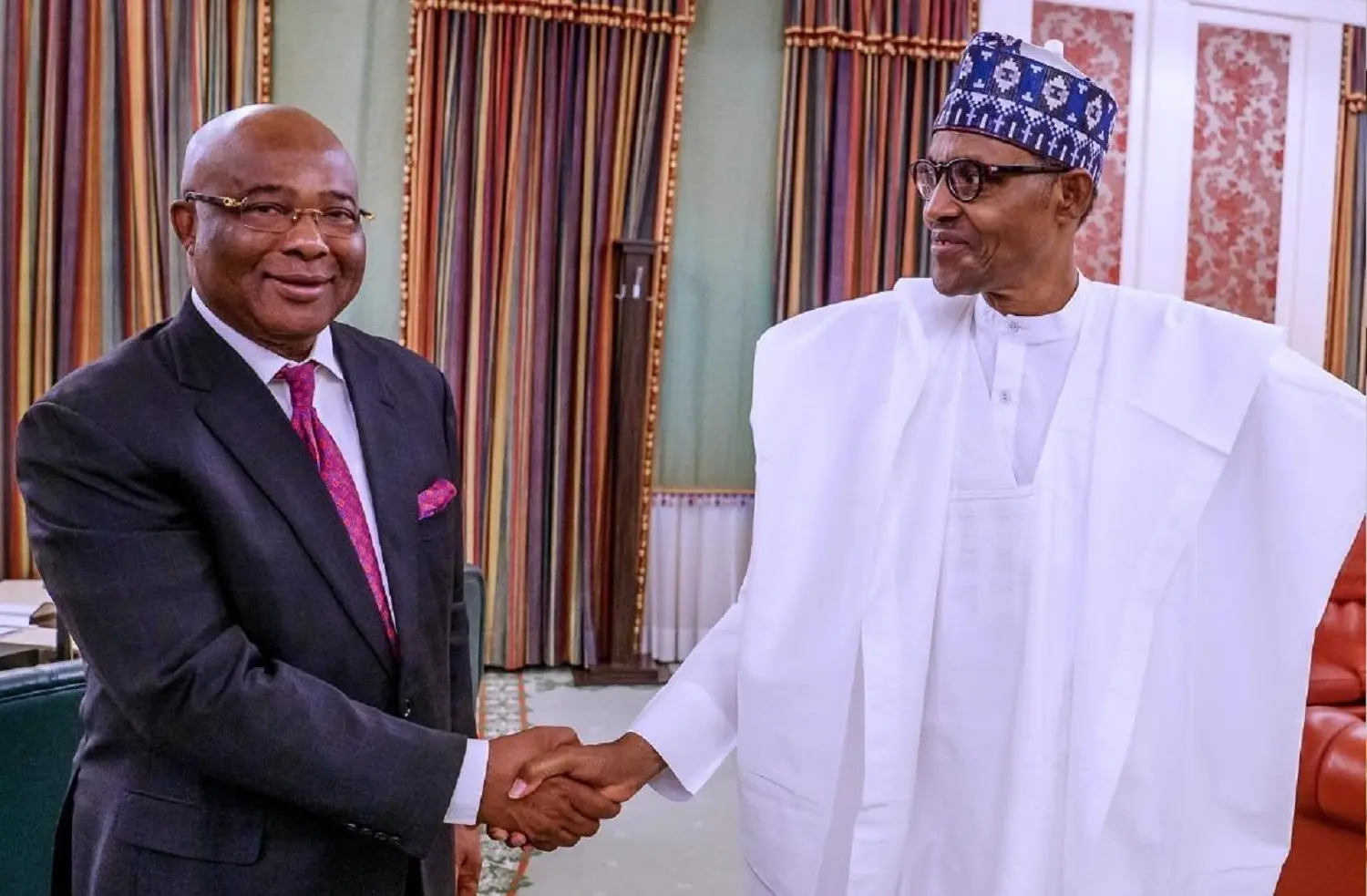 Buhari Congratulates Uzodinma, Ododo on Election Victories